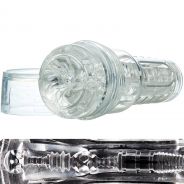 Fleshlight GO Torque Ice Läpinäkyvä Masturbaattori