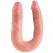King Cock U-Shaped Double Trouble Tupladildo