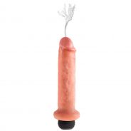 King Cock Aidonkaltainen Ejakuloiva Dildo 21,6 cm