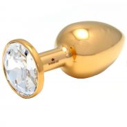 Rosebuds Gold Swarovski Cristal Keskikokoinen Anustappi