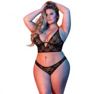 Magic Silk Plus Size Longline Rintaliivisetti