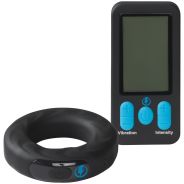 Zeus E-Stim Pro Kauko-ohjattava Värisevä Penisrengas