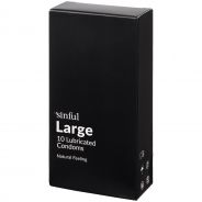 Sinful Large Kondomit 10 kpl