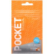TENGA Pocket Hexa-Brick Masturbaattori