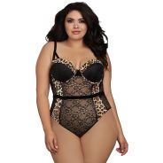 Dreamgirl Leopard Teddy Plus koko