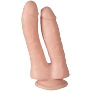 Willie City Aidonkaltainen Tupladildo 18 cm