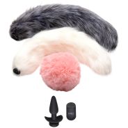 Tailz Snap On! Kauko-ohjattava Anustappi 3 Vaihdettavalla Hännällä