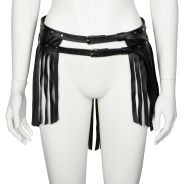 obaie Pehmeä Tekonahkahame