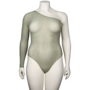 NORTIE Araceae Plus Size Yksihihainen Body