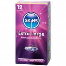 Skins Extra Large Kondomit 12 kpl  1