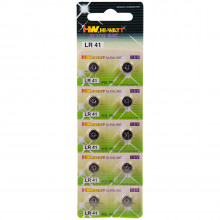 Hi-Watt Alkaliparistot AG3 - LR41 10 kpl  1