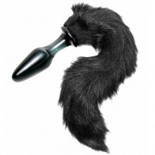 Tailz Midnight Fox Tail Lasinen Anustappi Hännällä  1