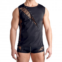 Svenjoyment Hihaton Paita Nyörityksellä  1