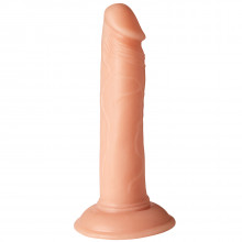 Willie City Aidonkaltainen Dildo Imukupilla 19 cm  1