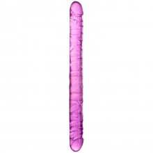 Baseks Aidonkaltainen Iso Tupladildo  1