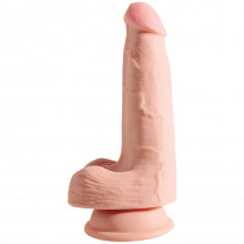King Cock Plus Triple Density Dildo Kiveksillä 19 cm  1