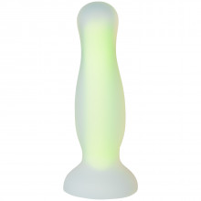 Baseks Glow in the Dark Keltainen Keskikokoinen Anaalidildo Tuotekuva 1