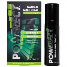 Powerect Natural Delay Gel Puuduttava Geeli 30 ml