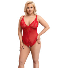 Cottelli Curves Plus Size Punainen Body