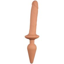 Strap-On-Me Switch Plug-in Aidonkaltainen Dildo Anustapilla L Tuotekuva 1