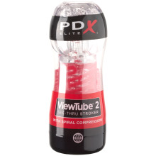 PDX Viewtube 2 See-Thru Stroker Masturbointiholkki  1
