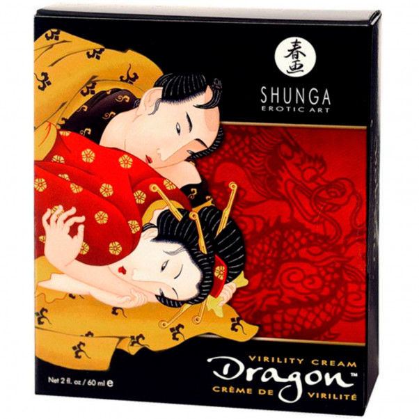Shunga Dragon Stimuloiva Viivästysvoide 60 ml  2
