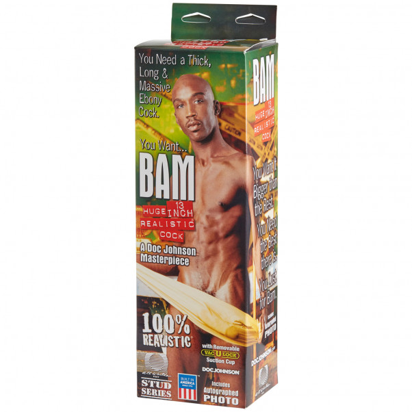 Doc Johnson Bam Aidonkaltainen Dildo  3