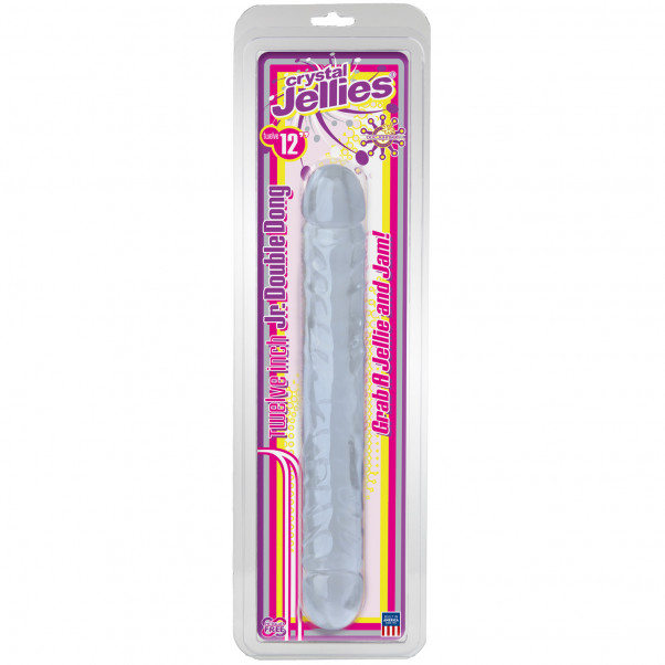 Crystal Jellies Jr Tupladildo 30 cm  2