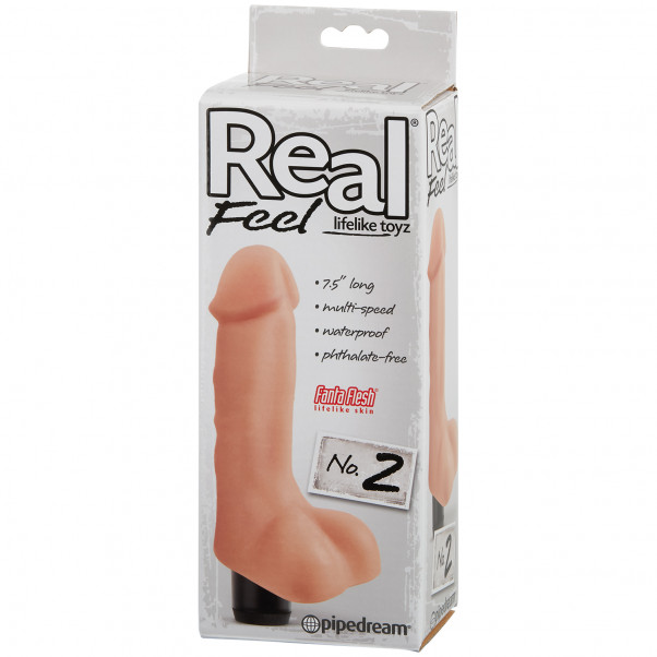 Real Feel Lifelike Toyz No. 2 Dildovibraattori kuva tuotepakkauksesta 90