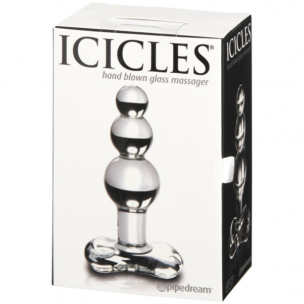 Icicles No 47 Lasinen Anustappi Kuulilla kuva tuotepakkauksesta 90