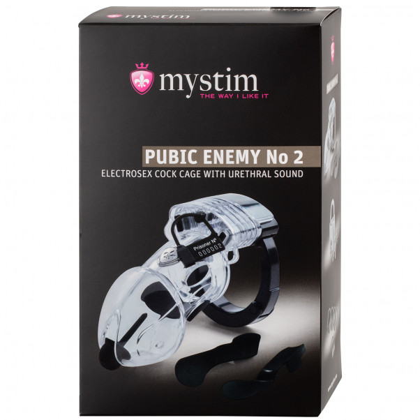 Mystim Pubic Enemy No. 2 Sähkösiveysvyö  100