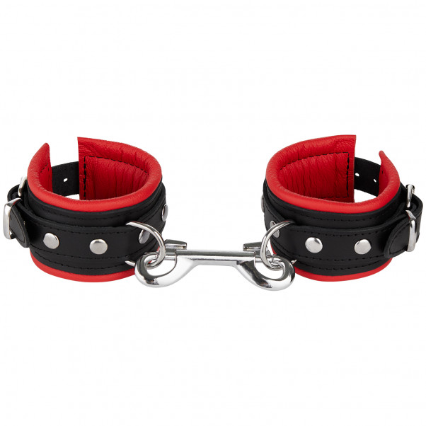 SToys Kapeat Punaiset Nahkakahleet Ranteisiin tuote kädessä 1