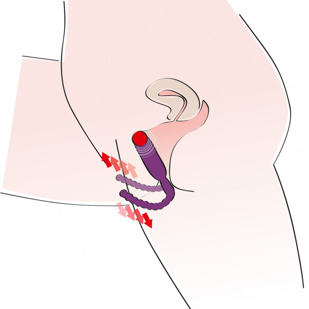 You2Toys Häpyhuulten Levitin ja G-pistevibraattori  5
