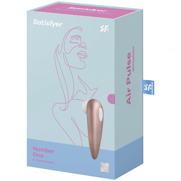 Satisfyer Number One Paineaaltokiihotin Kuva tuotepakkauksesta 90