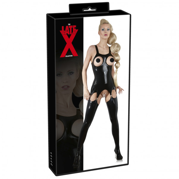 Late X Lateksitoppi Sukkanauharemmeillä  4