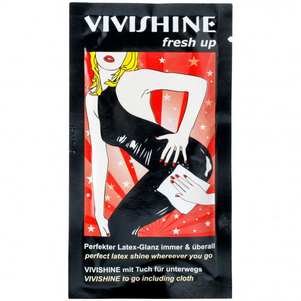 Vivishine Latex Fresh Up Pyyhkeet 10 kpl  1