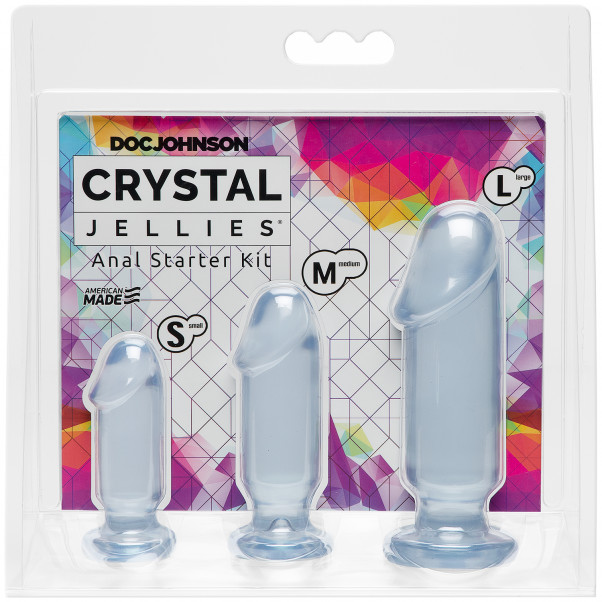 Doc Johnson Crystal Jellies Anal Starter Kit  2