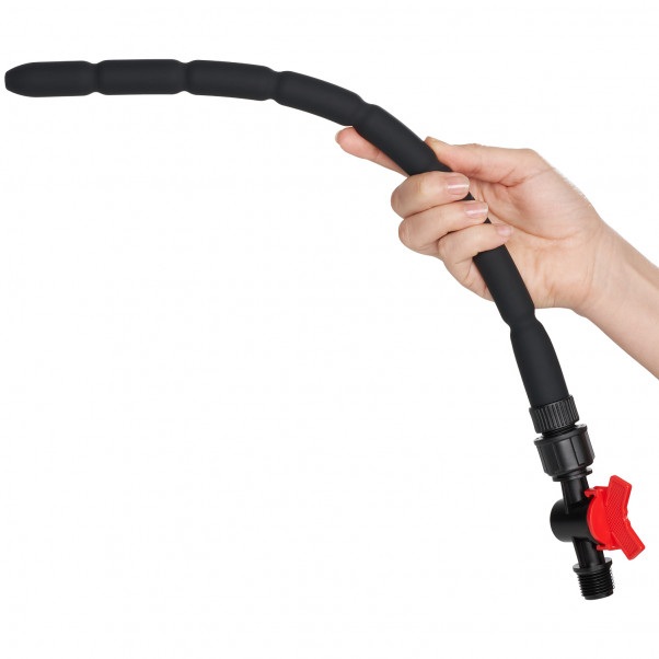 WaterClean Deep Silikoninen Suihkupää 40 cm tuote kädessä 50