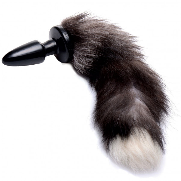 Tailz Grey Fox Tail Anustappi Hännällä  1