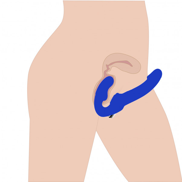 Strap U Revolver II Valjaaton Strap-on Vibraattori  4