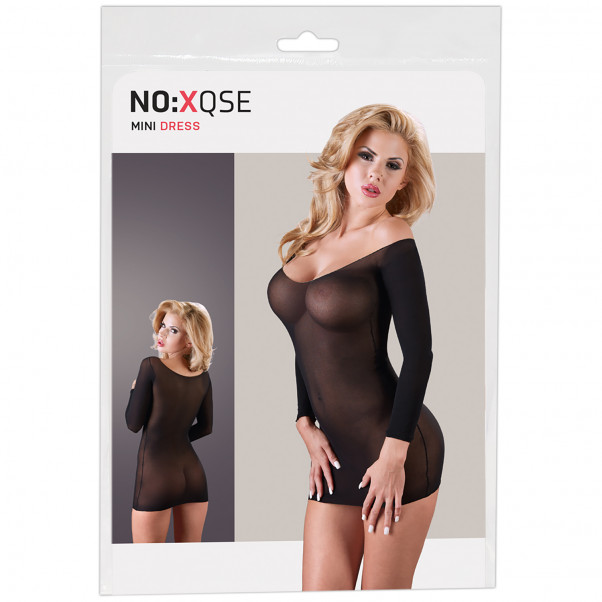 NO:XQSE Kultareunainen Minimekko kuva tuotepakkauksesta 90