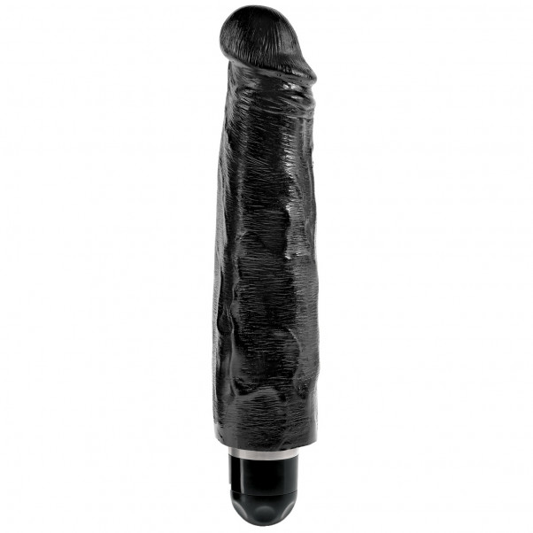 King Cock Stiffy Värisevä Dildo 18 cm tuote kädessä 2