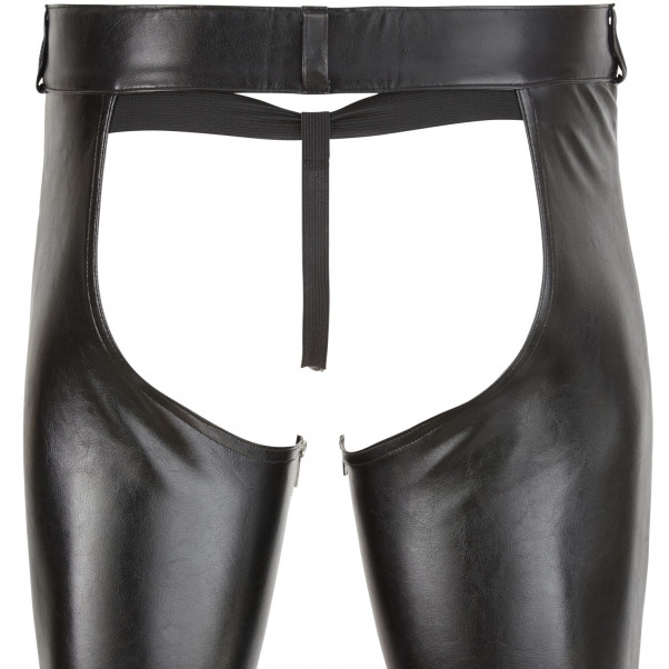 Svenjoyment Tekonahkaiset Chapsit Stringeillä  2