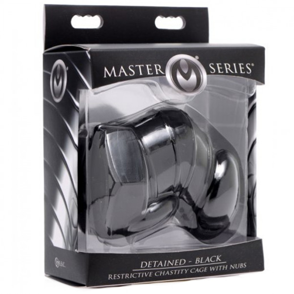 Master Series Detained Black Restrictive Siveysvyö