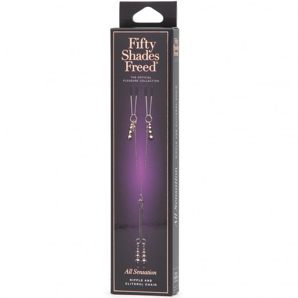 Fifty Shades Freed All Sensation Nänni- ja Klitorisnipistimet  7
