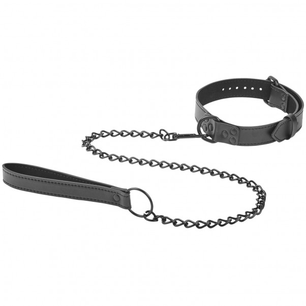 Obaie Tekonahkainen Kaulapanta Ketjulla