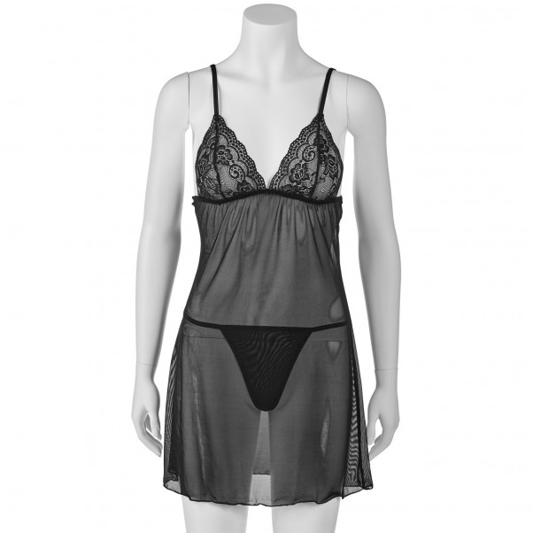 Nortie Vigdis Pitsinen Babydoll-setti