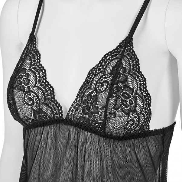 Nortie Vigdis Pitsinen Babydoll-setti