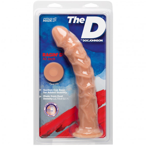 Doc Johnson The Ragin' D UltraSkyn Dildo 25 cm  4