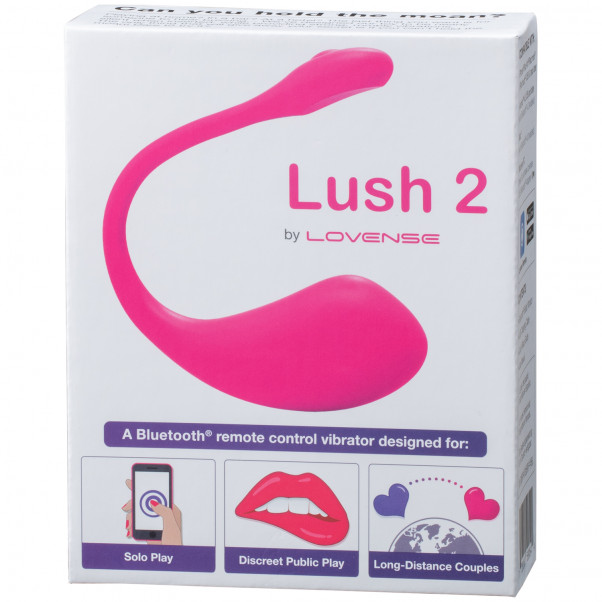 Lovense Lush 2 Sovelluksella Ohjattava G-pistevibraattori kuva tuotepakkauksesta 100